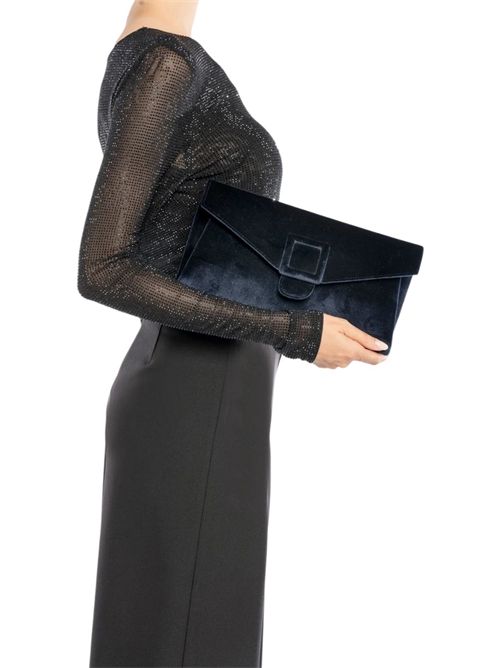 POCHETTE donna BEID VELVET BLU Twenty Fourhaitch | BEIDBLU